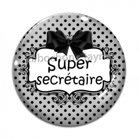 Cabochon Verre - super secrétaire