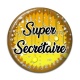 Cabochon Résine - super secrétaire