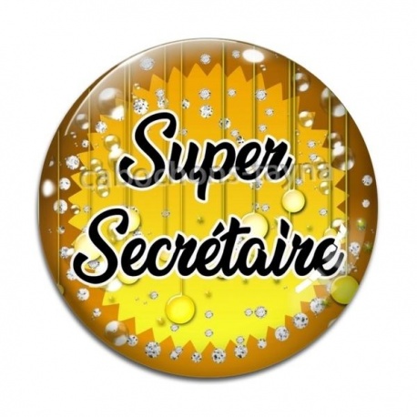 Cabochon Verre - super secrétaire