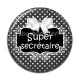 Cabochon Résine - super secrétaire