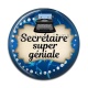 Cabochon Résine - secrétaire super géniale