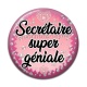 Cabochon Résine - secrétaire super géniale