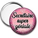Miroir de poche - secrétaire super géniale