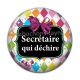 Cabochon Résine - secrétaire qui déchire