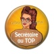 Cabochon Résine - secrétaire au top