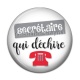 Cabochon Résine - secrétaire qui déchire