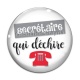 Cabochon Verre - secrétaire qui déchire