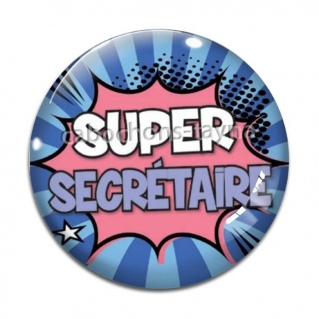 Cabochon Verre - super secrétaire