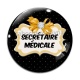 Cabochon Verre - secrétaire médicale