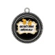 Pendentif Cabochon Argent - secrétaire médicale