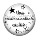 Cabochon Résine - une secrétaire médicale au top