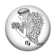 Cabochon Résine - signe astrologie