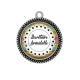 Pendentif Cabochon Argent - secrétaire formidable