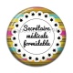 Cabochon Résine - secrétaire médicale formidable