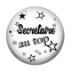 Cabochon Résine - secrétaire au top