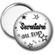 Miroir de poche - secrétaire au top