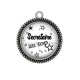 Pendentif Cabochon Argent - secrétaire au top