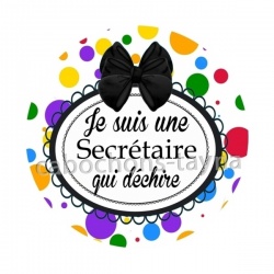je suis une secrétaire qui déchire