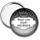 Miroir de poche - pour une super secrétaire