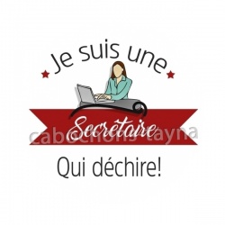 je suis une secrétaire qui déchire