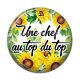 Cabochon Résine - une chef au top du top