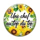 Cabochon Verre - une chef au top du top