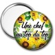 Miroir de poche - une chef au top du top