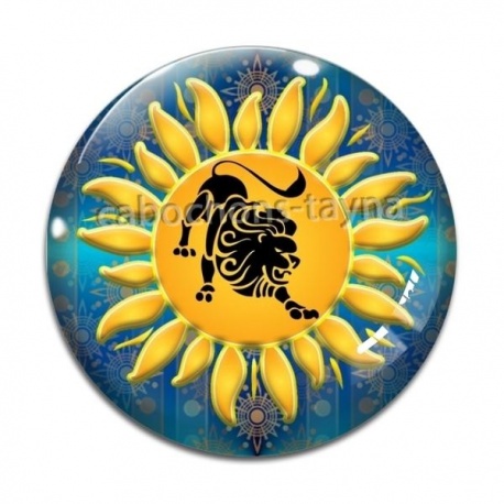 Cabochon Verre - signe astrologie