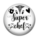 Cabochon Résine - super chéf