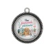 Pendentif Cabochon Argent - une formidable vétérinaire