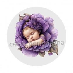 bébé fleur