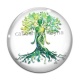 Cabochon Verre - arbre de vie