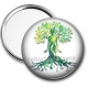 Miroir de poche - arbre de vie