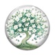 Cabochon Verre - arbre de vie