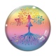 Cabochon Verre - arbre de vie