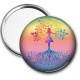 Miroir de poche - arbre de vie