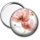Miroir de poche - coquelicot