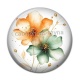 Cabochon Résine - fleur