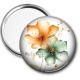 Miroir de poche - fleur