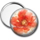 Miroir de poche - fleur