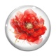 Cabochon Verre - fleur