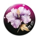 Cabochon Verre - fleur exotique