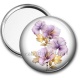 Miroir de poche - fleur