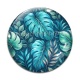 Cabochon Verre - feuille