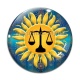 Cabochon Verre - signe astrologie