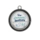Pendentif Cabochon Argent - une formidable dentiste