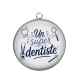 Pendentif Cabochon Argent - un super dentiste