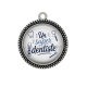 Pendentif Cabochon Argent - un super dentiste