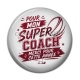 Cabochon Résine - pour mon super coach merci pour cette année