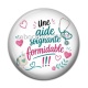 Cabochon Résine - une aide soignante formidable